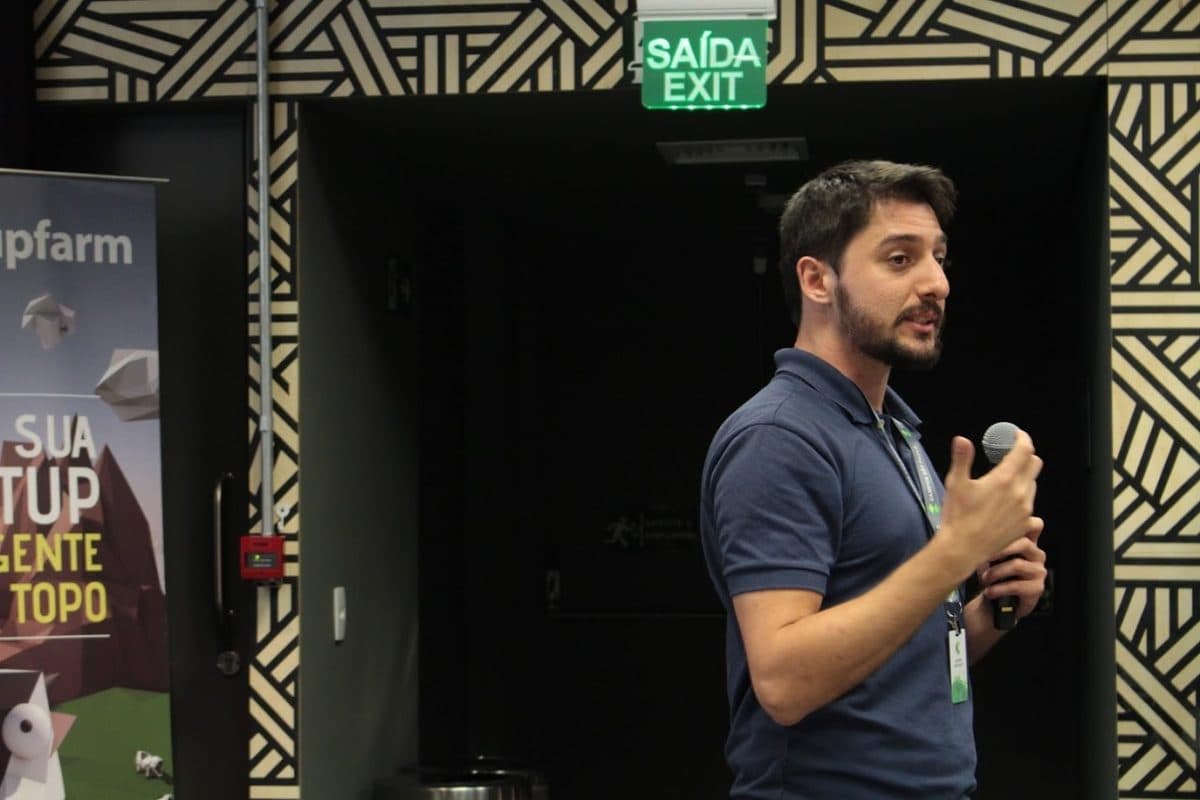 Alex Ferrari speaking at Google for Startups